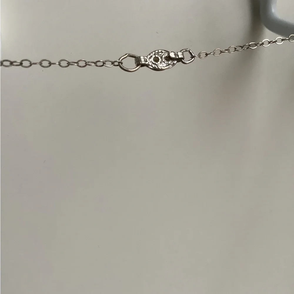 Virgo zodiac pendant-charm 16” chain (astrology) New Vintage sterling silver - Picture 11 of 13